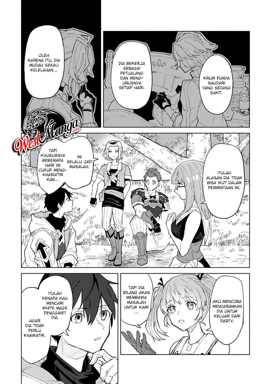 The White Mage Who Was Banished Chapter 01 Bahasa Indonesia