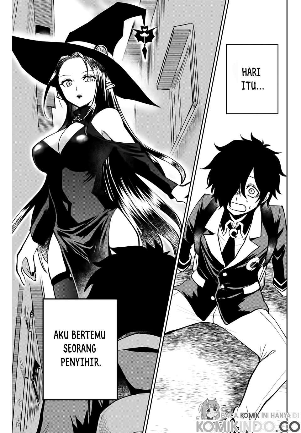 The Witch Controls Her Age and Magic With a Kiss (Toshi to Mahou wa Kiss Shidai) chapter 1