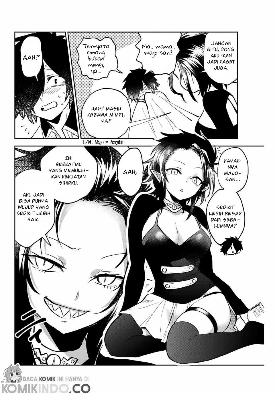 The Witch Controls Her Age and Magic With a Kiss (Toshi to Mahou wa Kiss Shidai) chapter 2