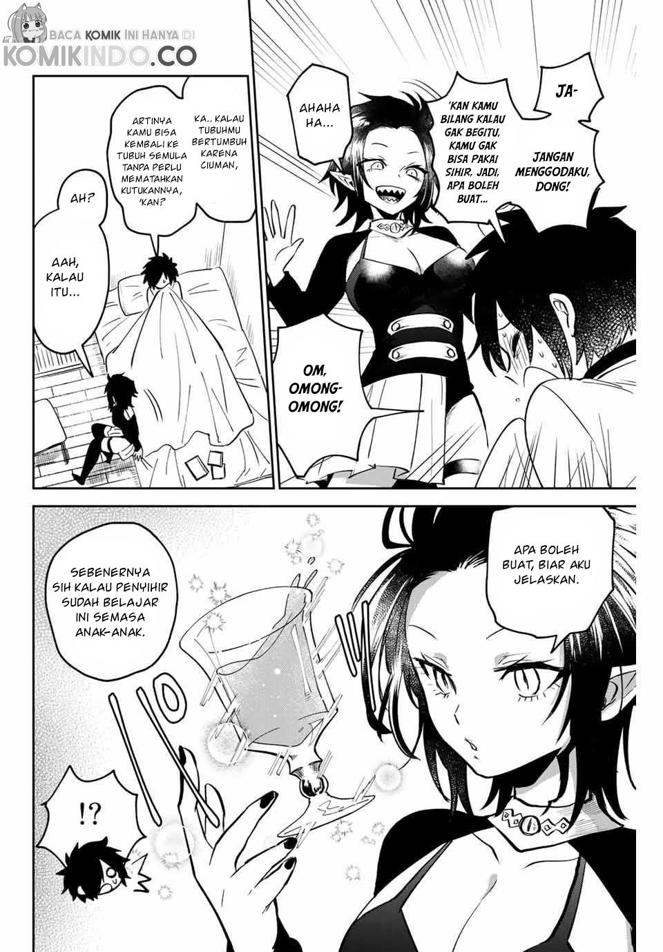 The Witch Controls Her Age and Magic With a Kiss (Toshi to Mahou wa Kiss Shidai) chapter 2