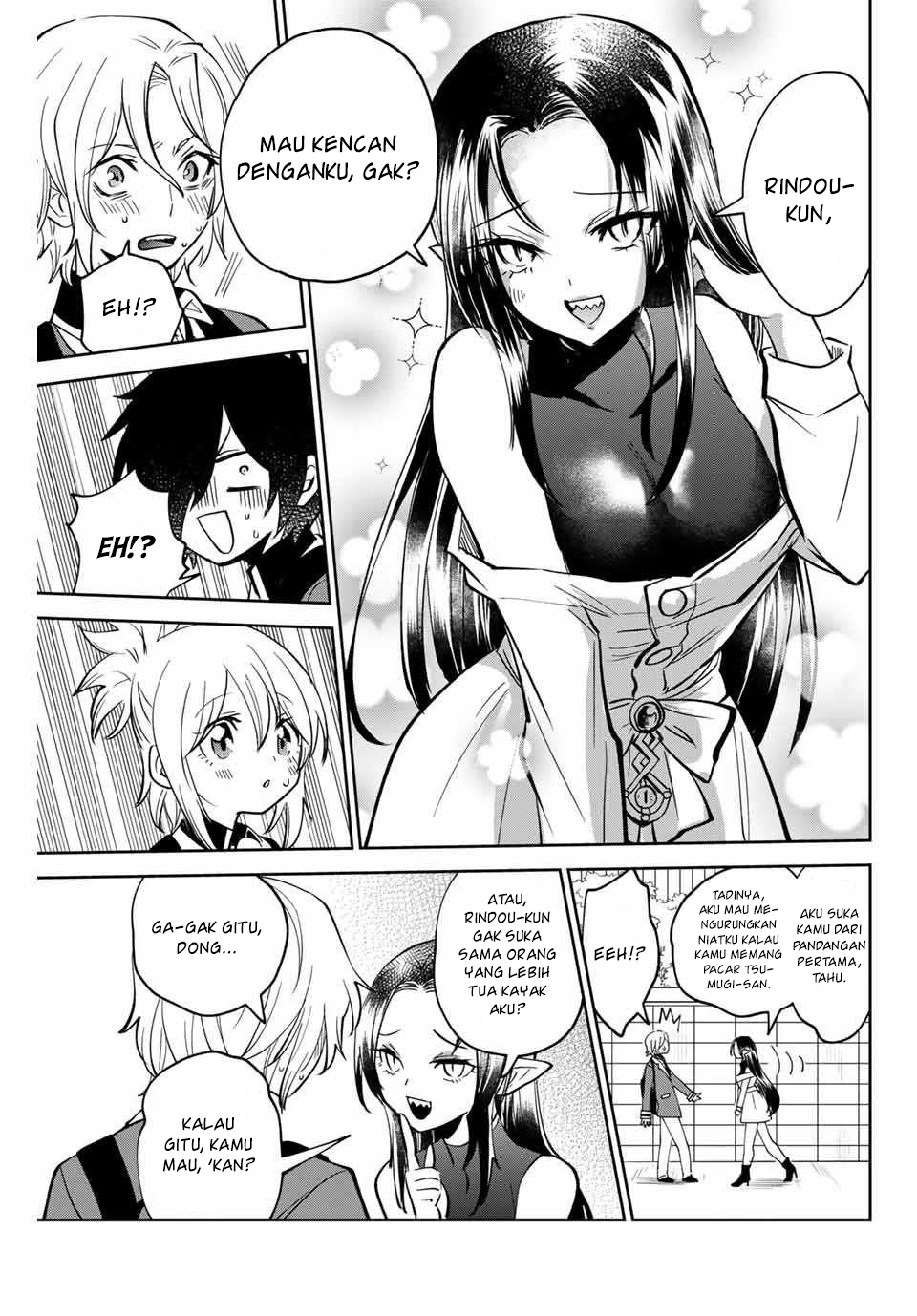 The Witch Controls Her Age and Magic With a Kiss (Toshi to Mahou wa Kiss Shidai) chapter 3