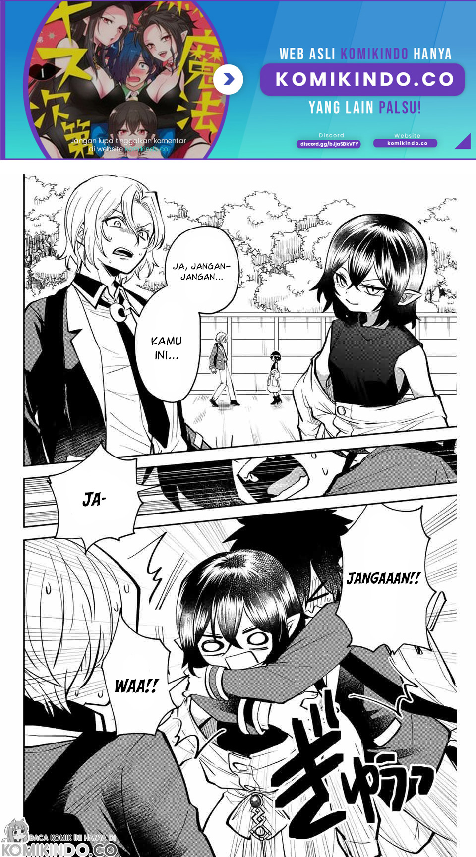 The Witch Controls Her Age and Magic With a Kiss Chapter 04 Bahasa Indonesia
