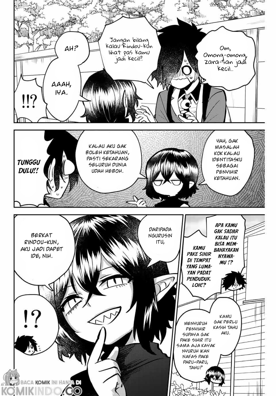 The Witch Controls Her Age and Magic With a Kiss Chapter 04 Bahasa Indonesia