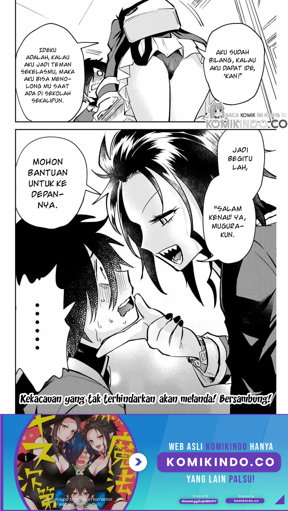 The Witch Controls Her Age and Magic With a Kiss Chapter 04 Bahasa Indonesia