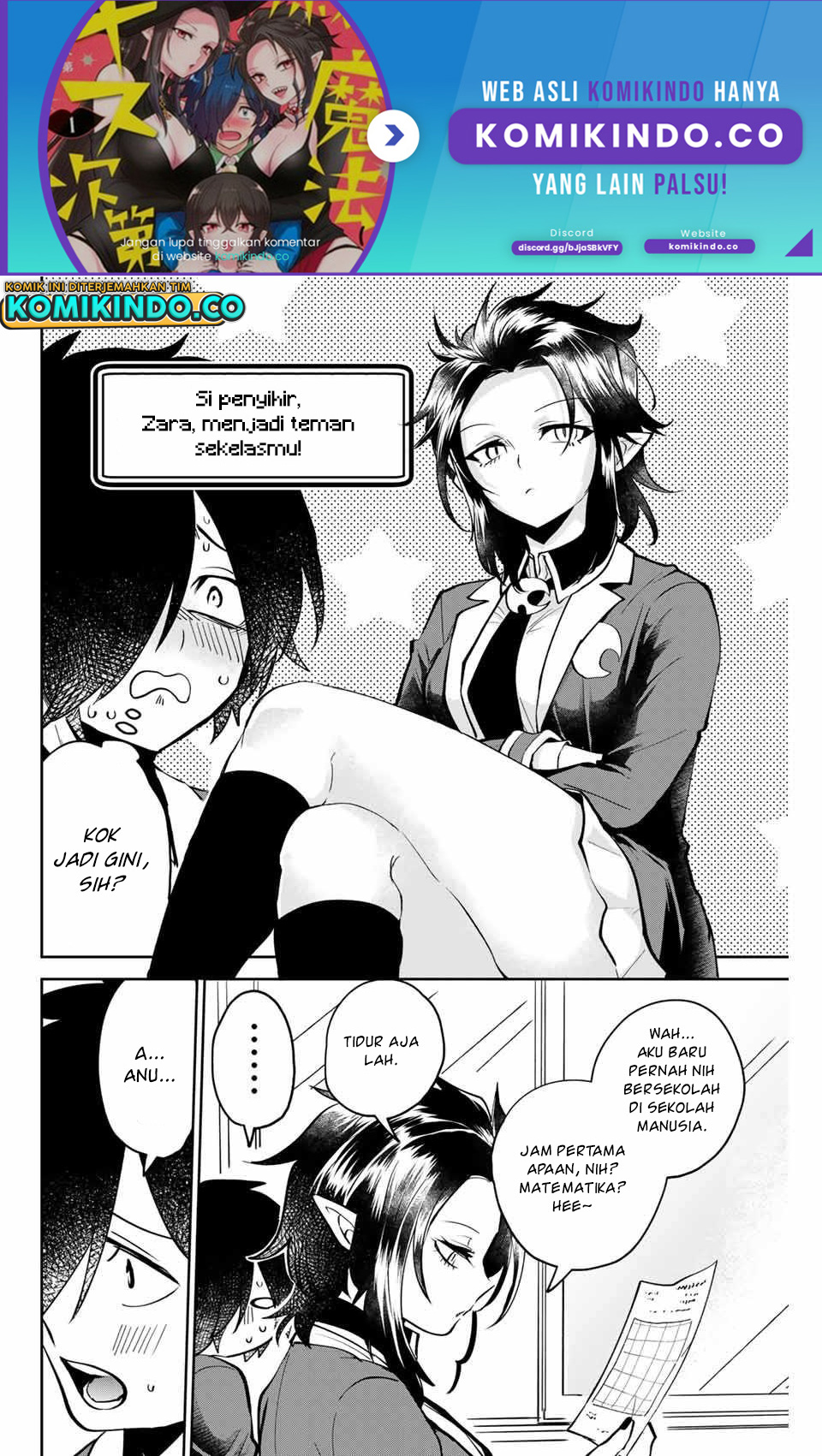 The Witch Controls Her Age and Magic With a Kiss Chapter 05 Bahasa Indonesia