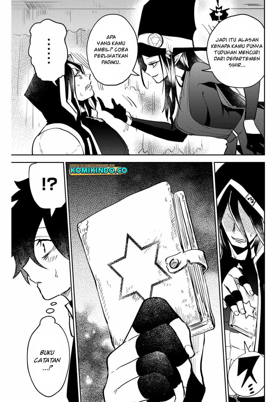 The Witch Controls Her Age and Magic With a Kiss Chapter 13 Bahasa Indonesia