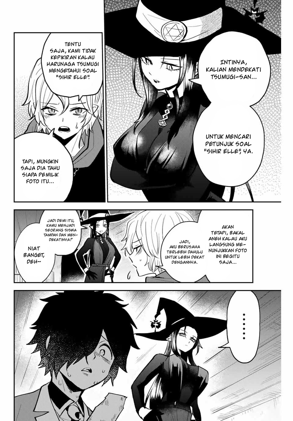 The Witch Controls Her Age and Magic With a Kiss Chapter 13 Bahasa Indonesia