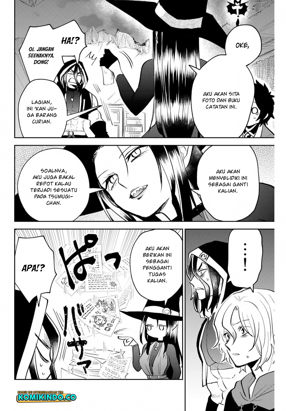 The Witch Controls Her Age and Magic With a Kiss Chapter 13 Bahasa Indonesia