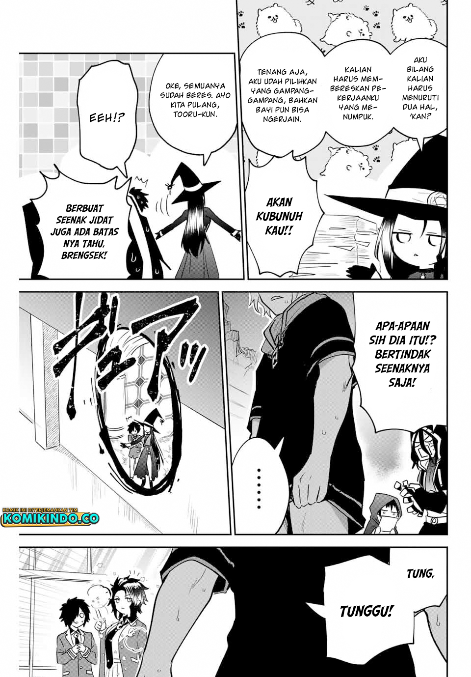 The Witch Controls Her Age and Magic With a Kiss Chapter 13 Bahasa Indonesia