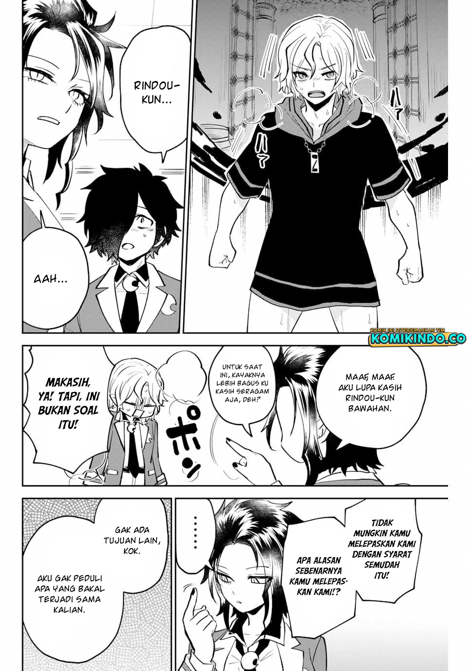 The Witch Controls Her Age and Magic With a Kiss Chapter 13 Bahasa Indonesia