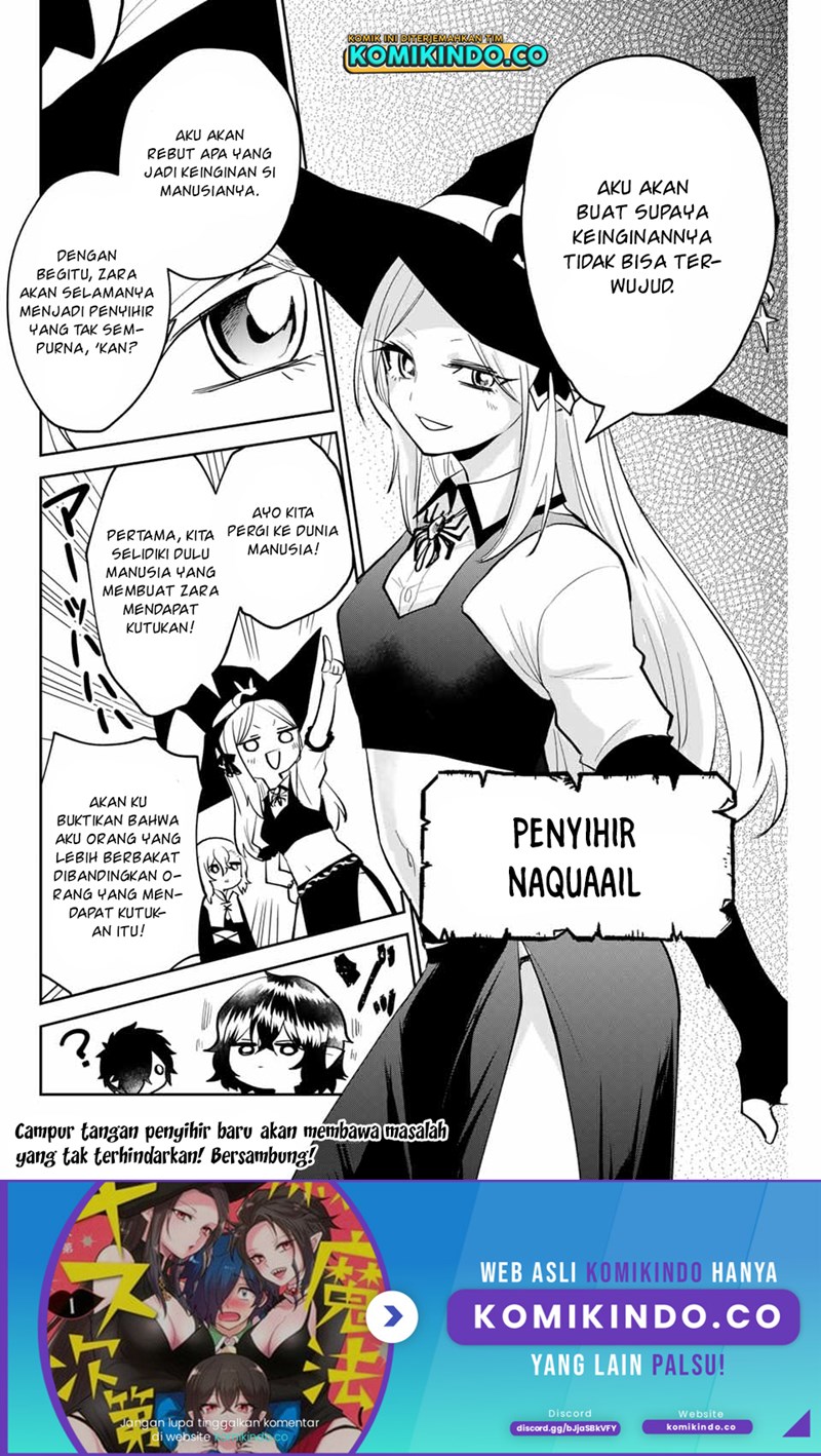 The Witch Controls Her Age and Magic With a Kiss Chapter 20 Bahasa Indonesia