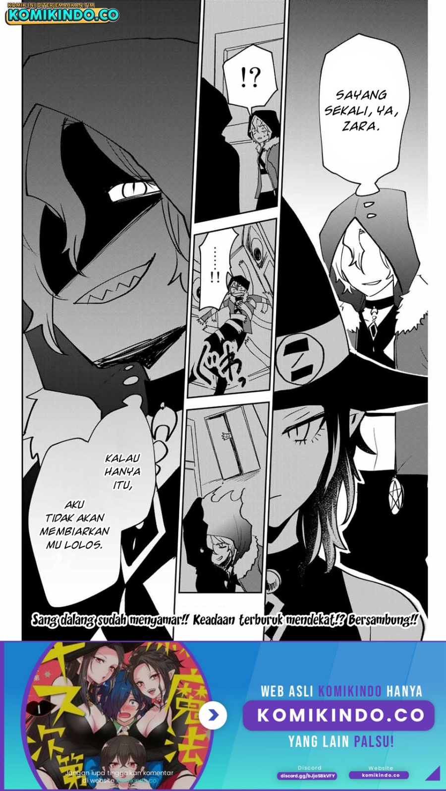 The Witch Controls Her Age and Magic With a Kiss Chapter 32 Bahasa Indonesia