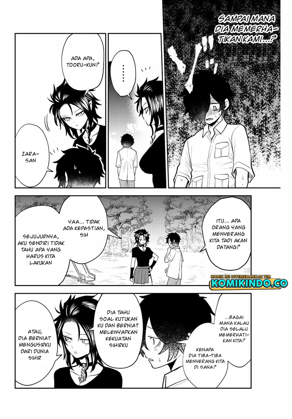 The Witch Controls Her Age and Magic With a Kiss Chapter 34 Bahasa Indonesia