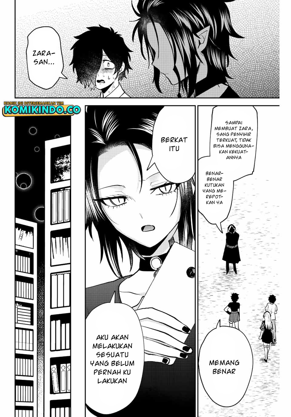 The Witch Controls Her Age and Magic With a Kiss Chapter 34 Bahasa Indonesia