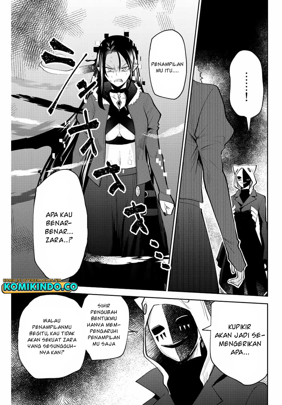 The Witch Controls Her Age and Magic With a Kiss Chapter 34 Bahasa Indonesia