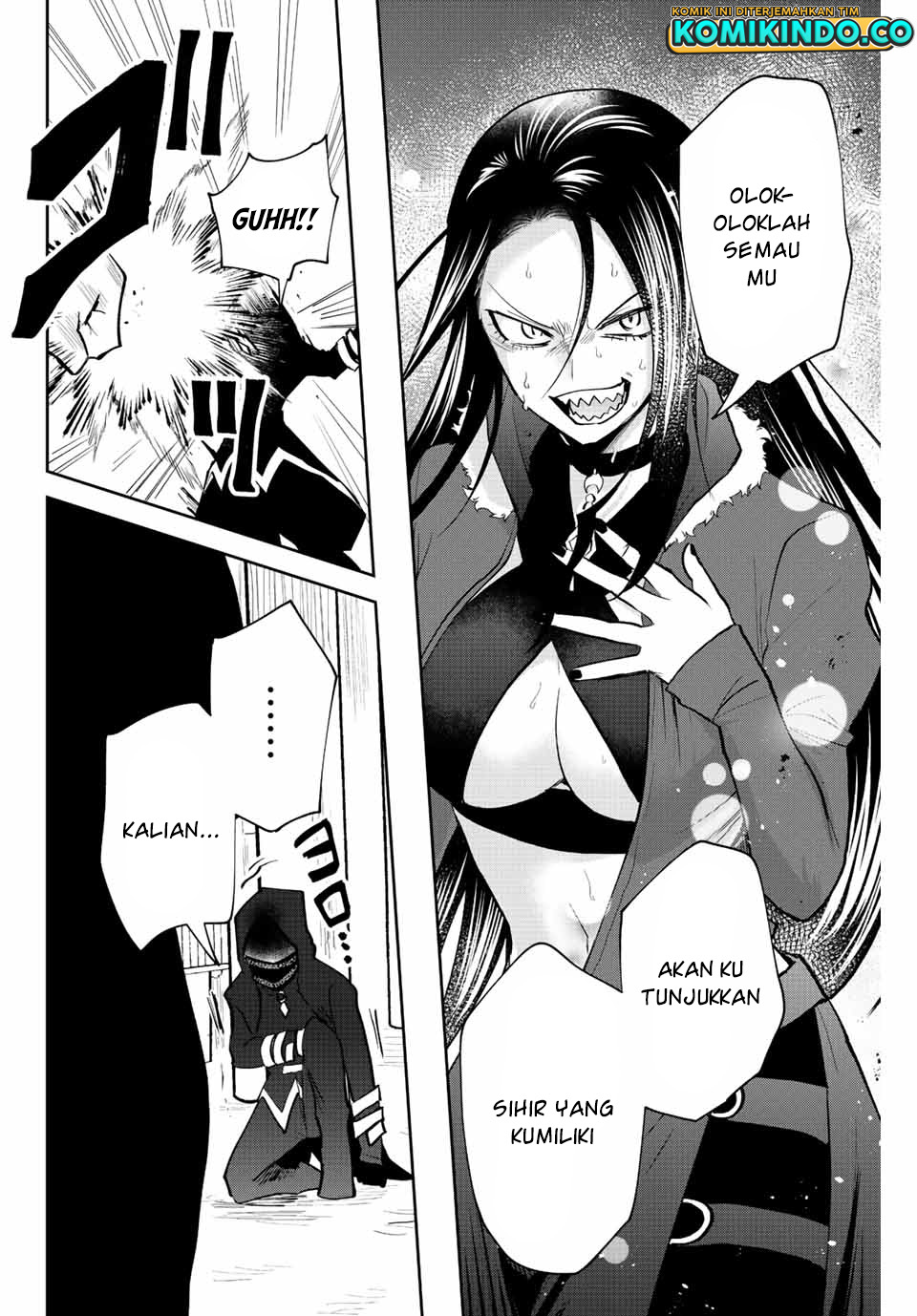 The Witch Controls Her Age and Magic With a Kiss Chapter 34 Bahasa Indonesia