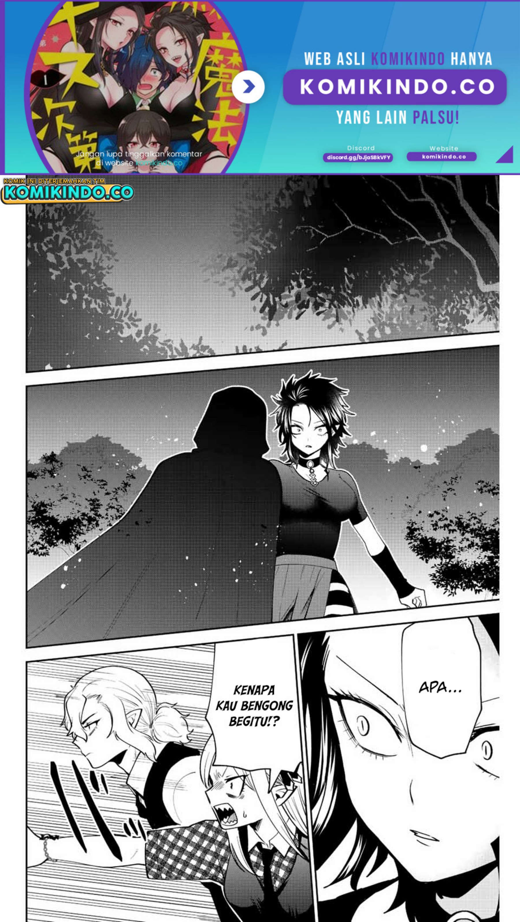 The Witch Controls Her Age and Magic With a Kiss Chapter 37 Bahasa Indonesia