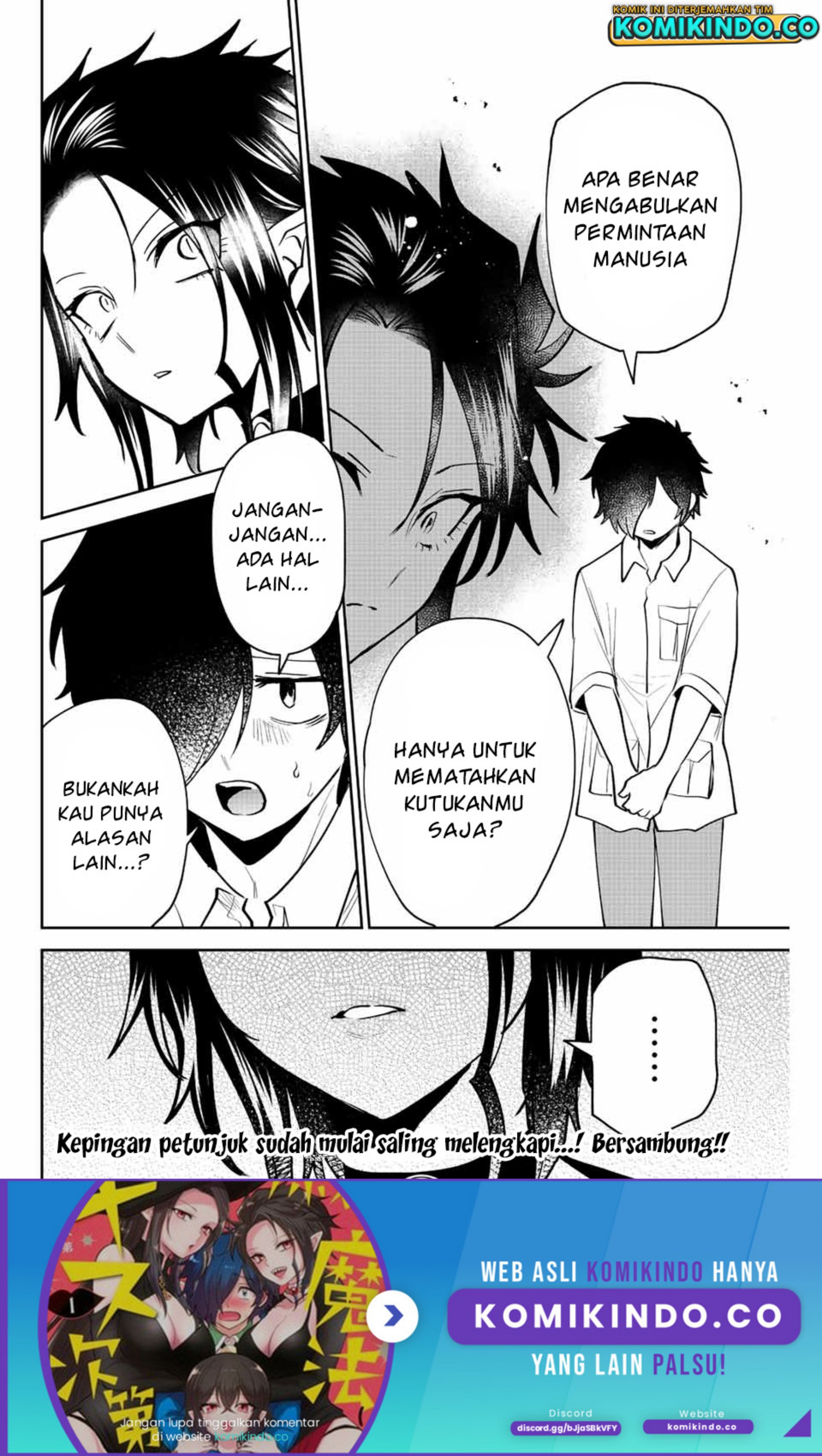 The Witch Controls Her Age and Magic With a Kiss Chapter 37 Bahasa Indonesia