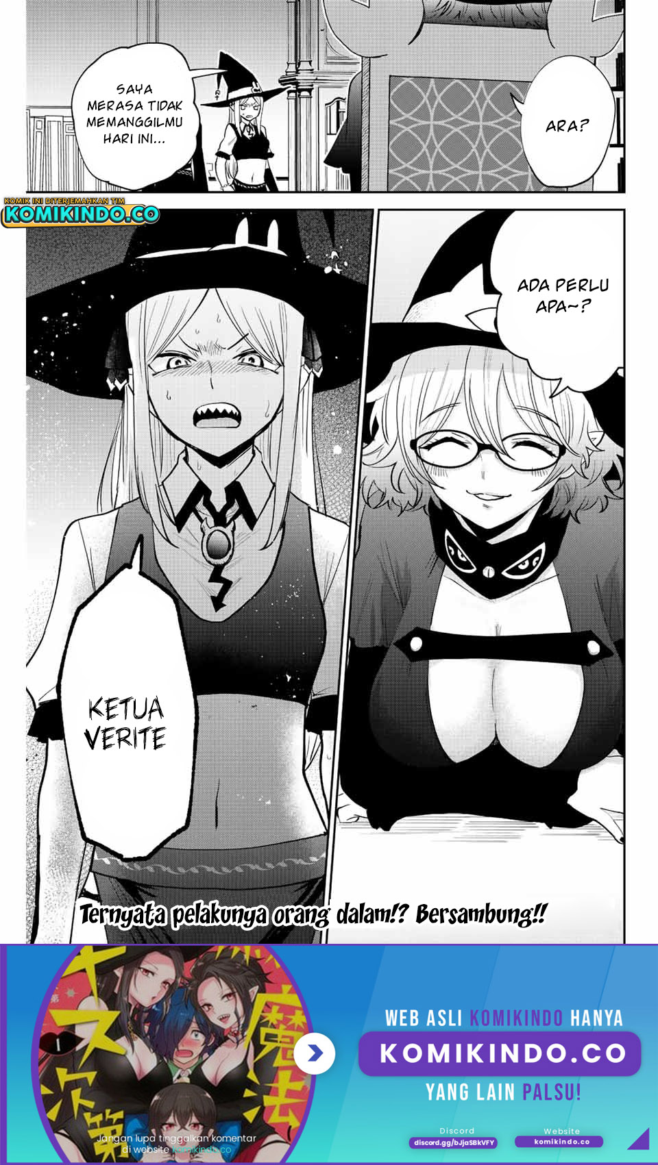 The Witch Controls Her Age and Magic With a Kiss (Toshi to Mahou wa Kiss Shidai) chapter 38
