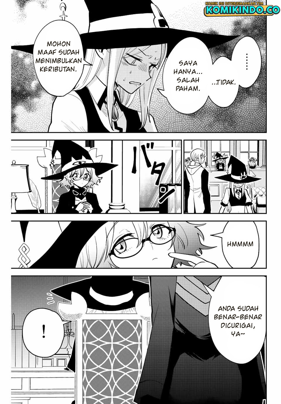 The Witch Controls Her Age and Magic With a Kiss Chapter 39 Bahasa Indonesia
