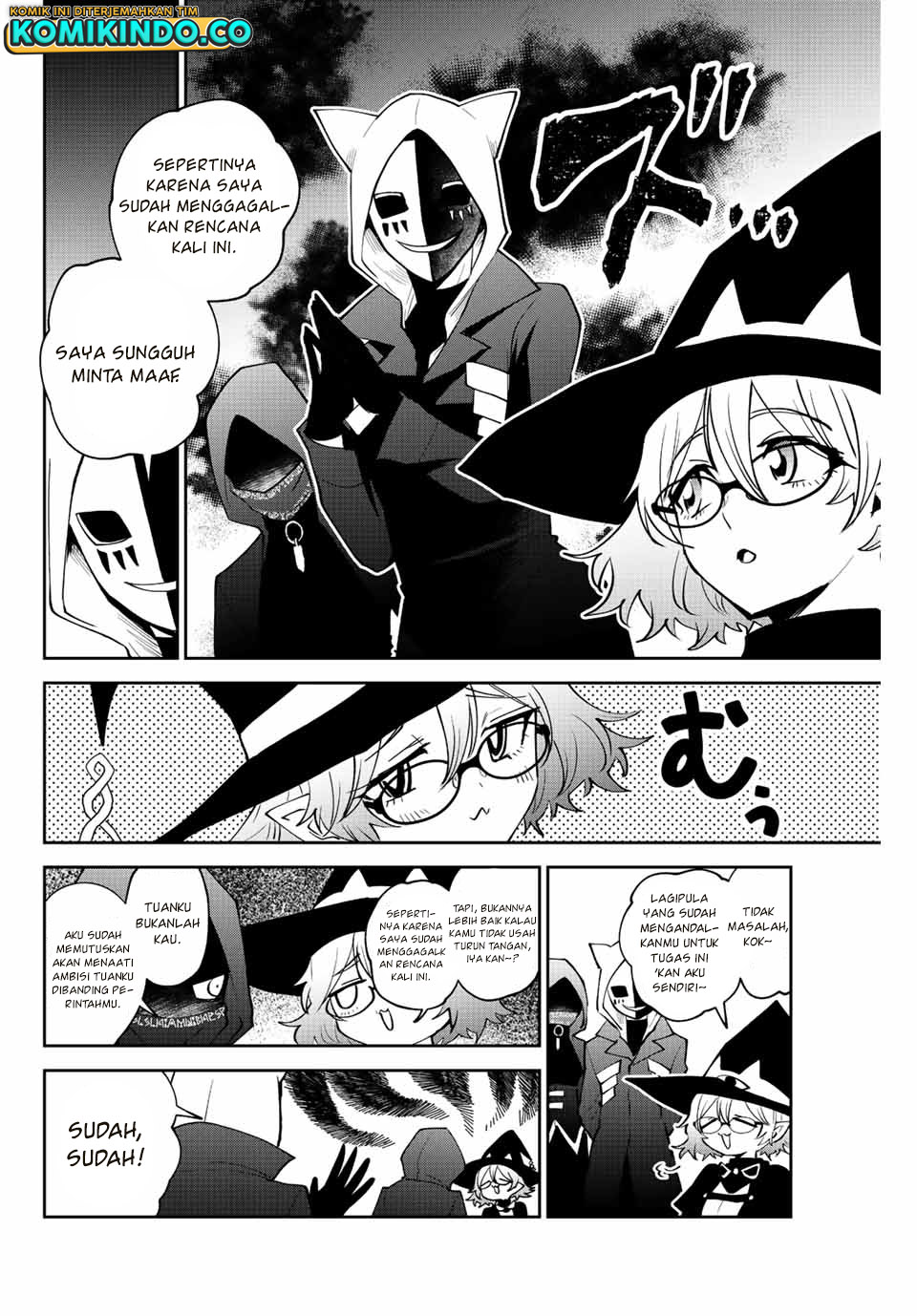 The Witch Controls Her Age and Magic With a Kiss Chapter 39 Bahasa Indonesia