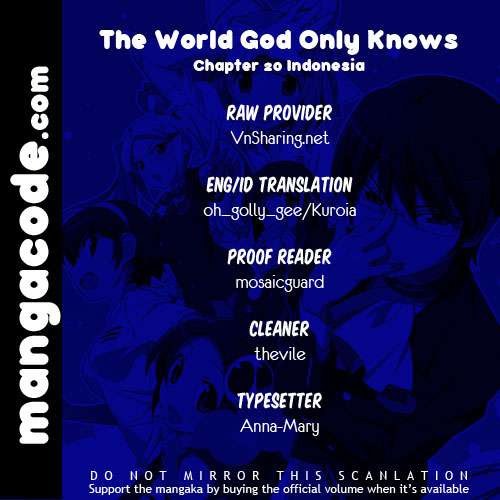 The World God Only Knows Chapter 20 Bahasa Indonesia
