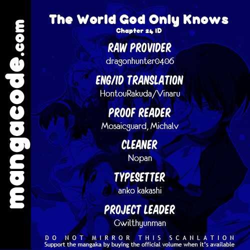 The World God Only Knows Chapter 24 Bahasa Indonesia
