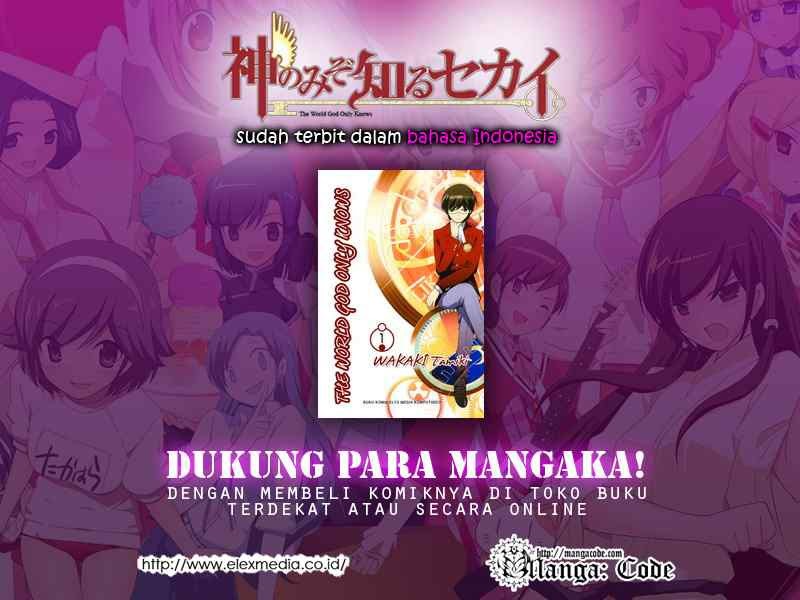 The World God Only Knows Chapter 38 Bahasa Indonesia