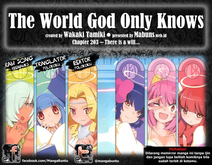The World God Only Knows Chapter 203 Bahasa Indonesia
