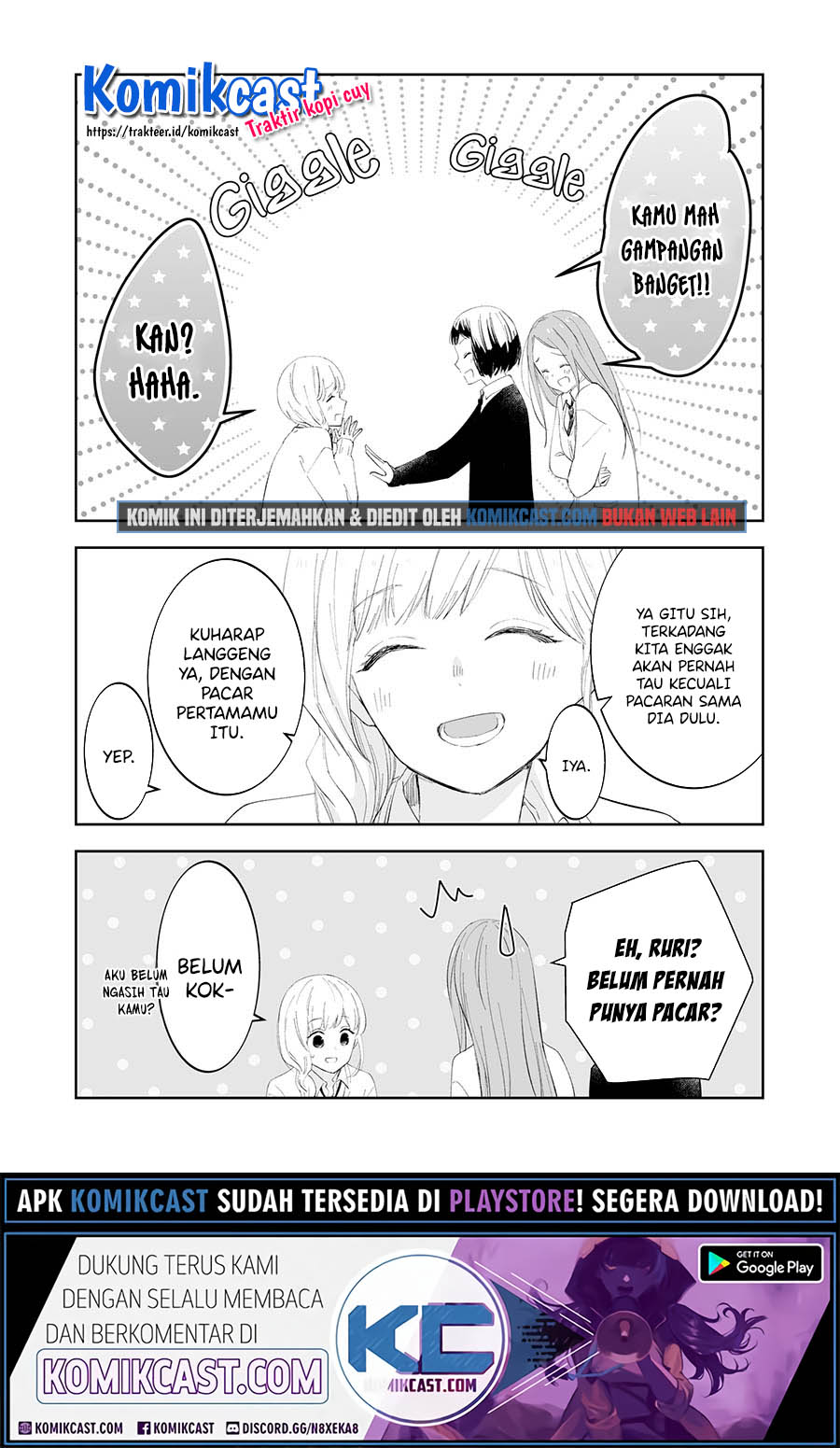 The World Will Be Destroyed Tomorrow, so I Want to Rub Your Boobs Chapter 03 Bahasa Indonesia