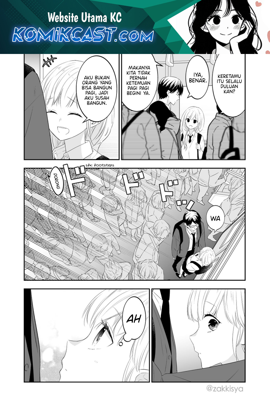 The World Will Be Destroyed Tomorrow, so I Want to Rub Your Boobs Chapter 17 Bahasa Indonesia