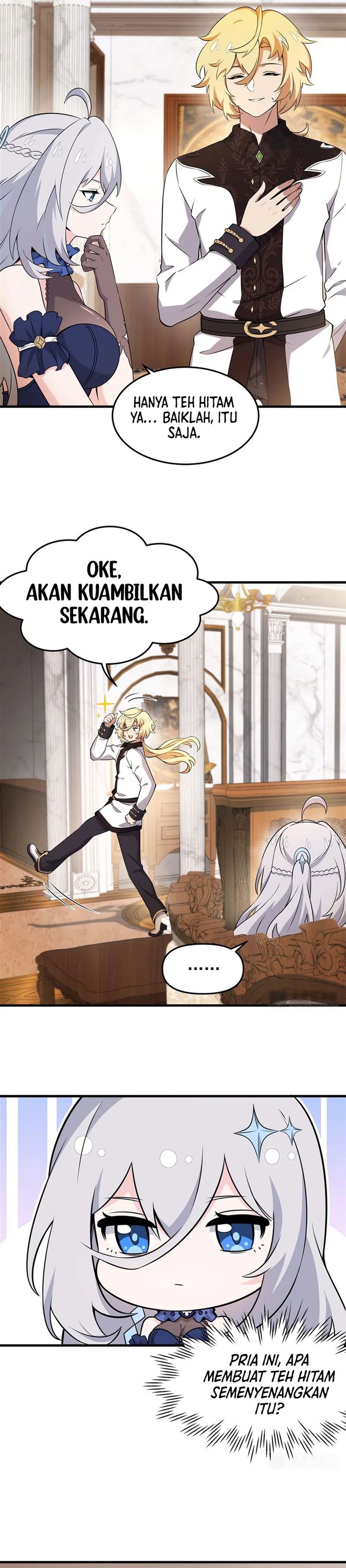 The Yellow-haired Villain in Female Main Character’s Novel wants Happiness chapter 6
