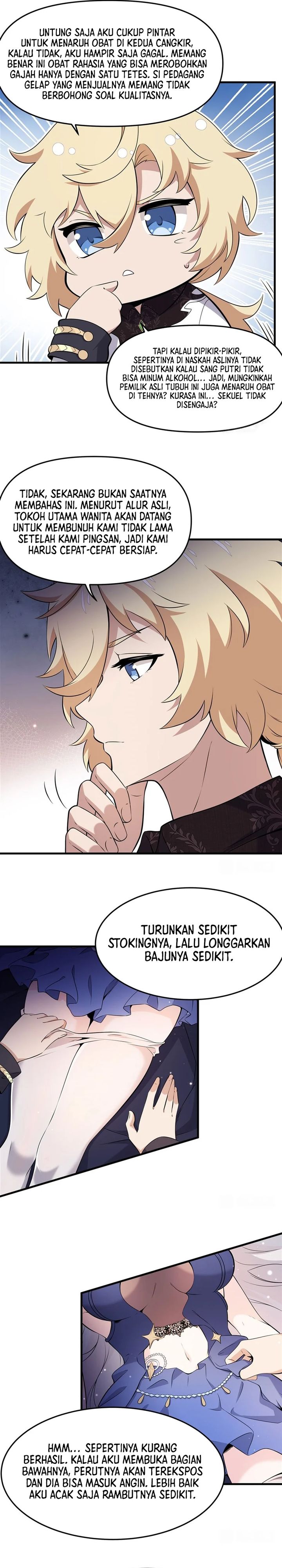 The Yellow-haired Villain in Female Main Character’s Novel wants Happiness chapter 6