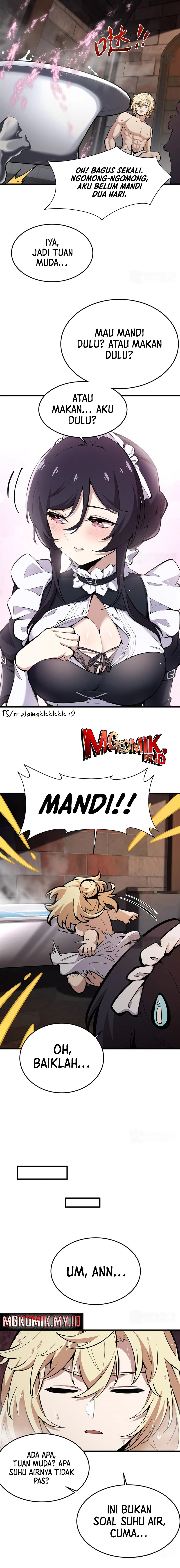 The Yellow-haired Villain in Female Main Character’s Novel wants Happiness Chapter 18 Bahasa Indonesia