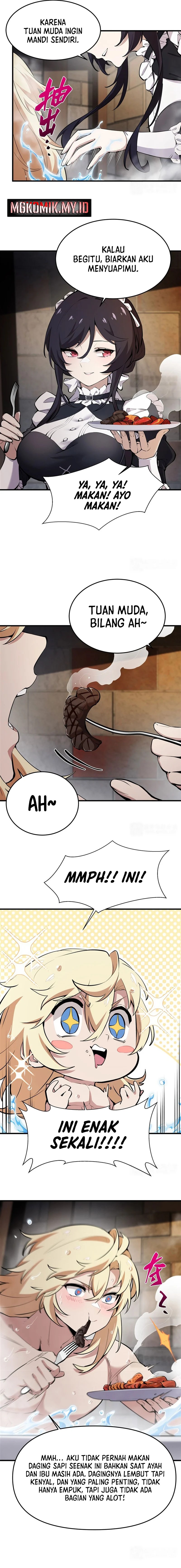 The Yellow-haired Villain in Female Main Character’s Novel wants Happiness Chapter 18 Bahasa Indonesia