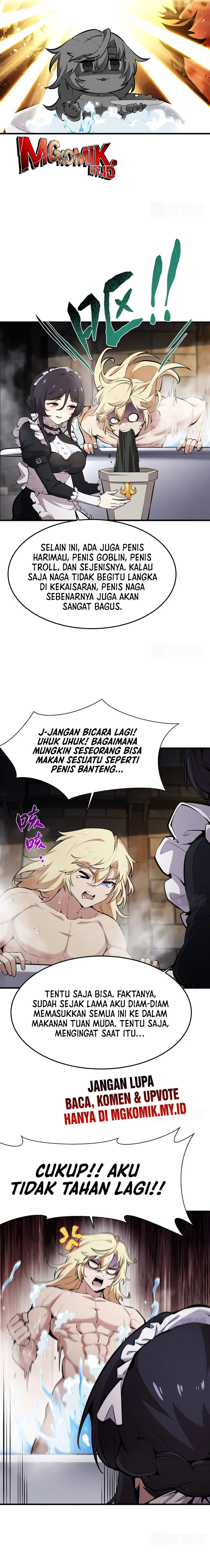 The Yellow-haired Villain in Female Main Character’s Novel wants Happiness Chapter 18 Bahasa Indonesia