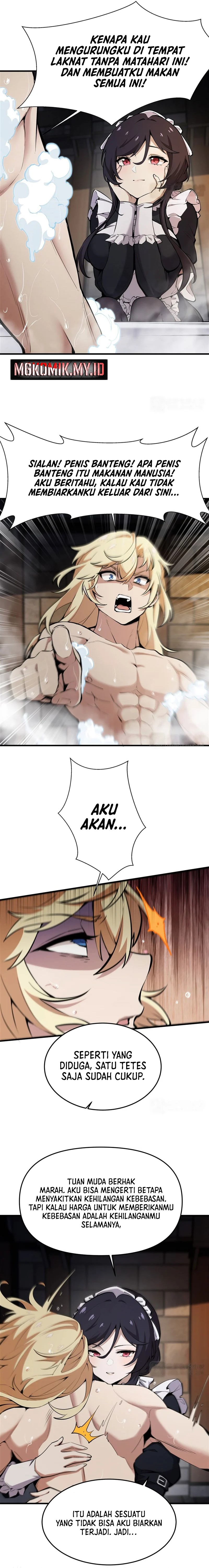 The Yellow-haired Villain in Female Main Character’s Novel wants Happiness Chapter 18 Bahasa Indonesia