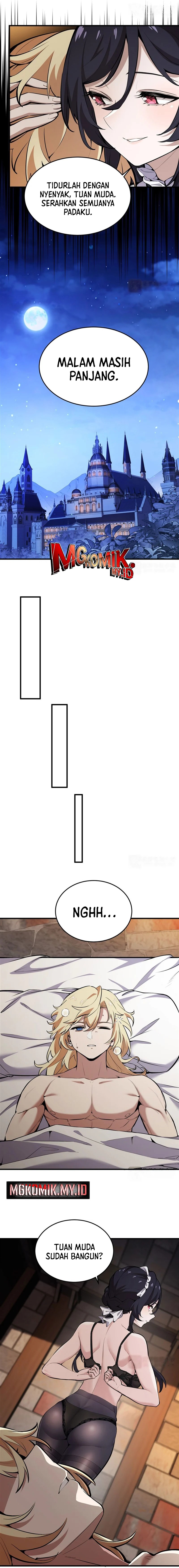 The Yellow-haired Villain in Female Main Character’s Novel wants Happiness Chapter 18 Bahasa Indonesia