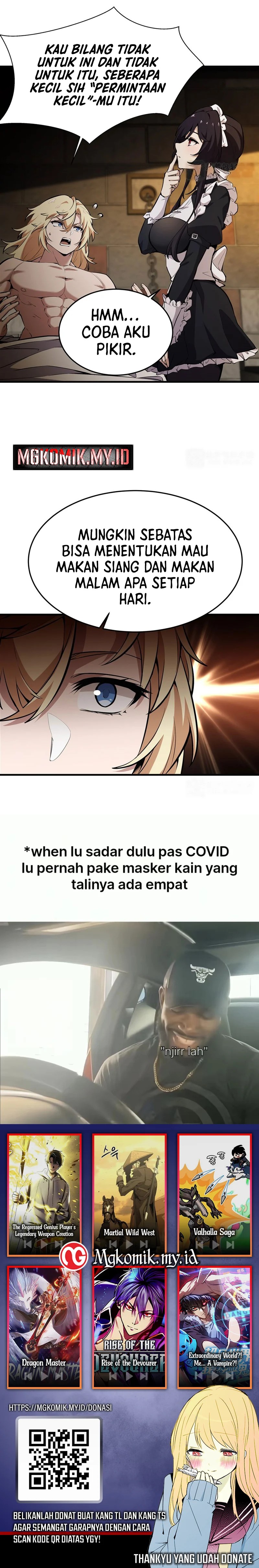 The Yellow-haired Villain in Female Main Character’s Novel wants Happiness Chapter 18 Bahasa Indonesia