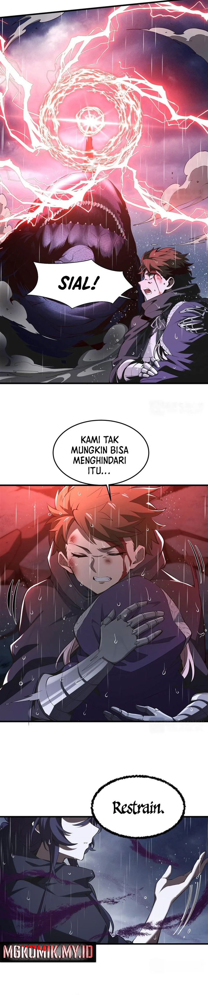 The Yellow-haired Villain in Female Main Character’s Novel wants Happiness Chapter 21 Bahasa Indonesia