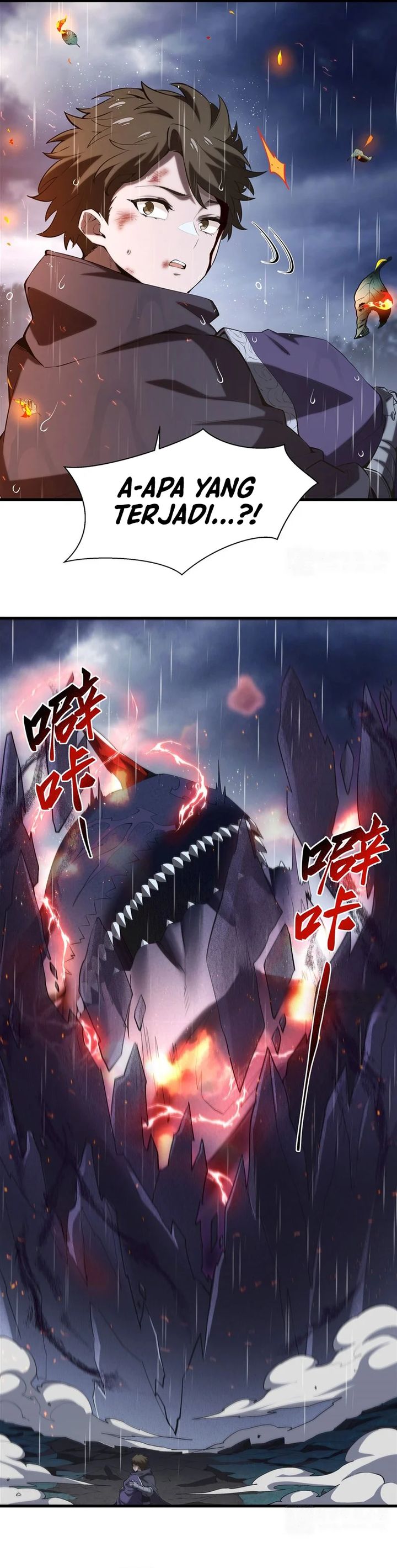 The Yellow-haired Villain in Female Main Character’s Novel wants Happiness Chapter 21 Bahasa Indonesia