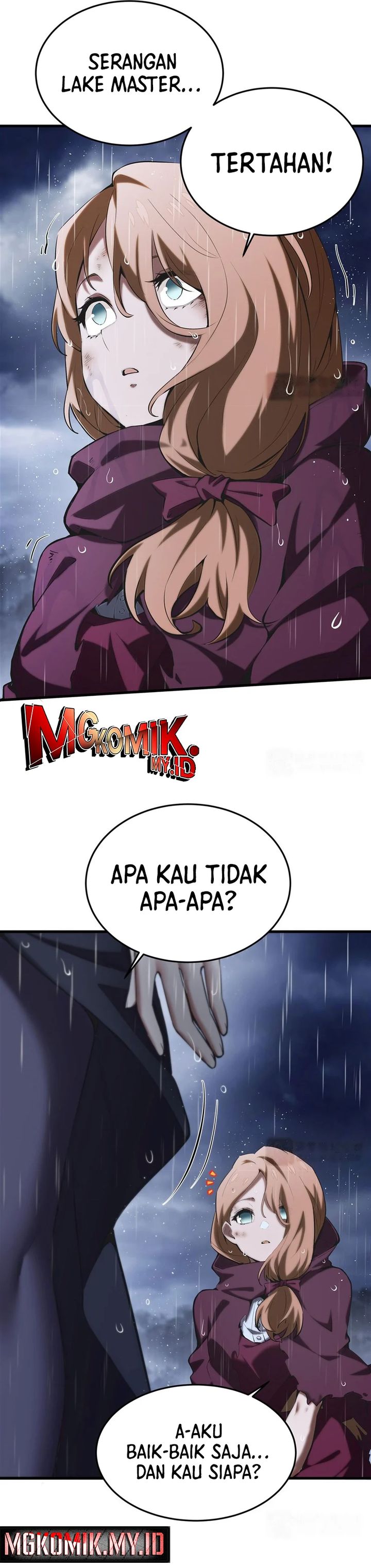 The Yellow-haired Villain in Female Main Character’s Novel wants Happiness Chapter 21 Bahasa Indonesia