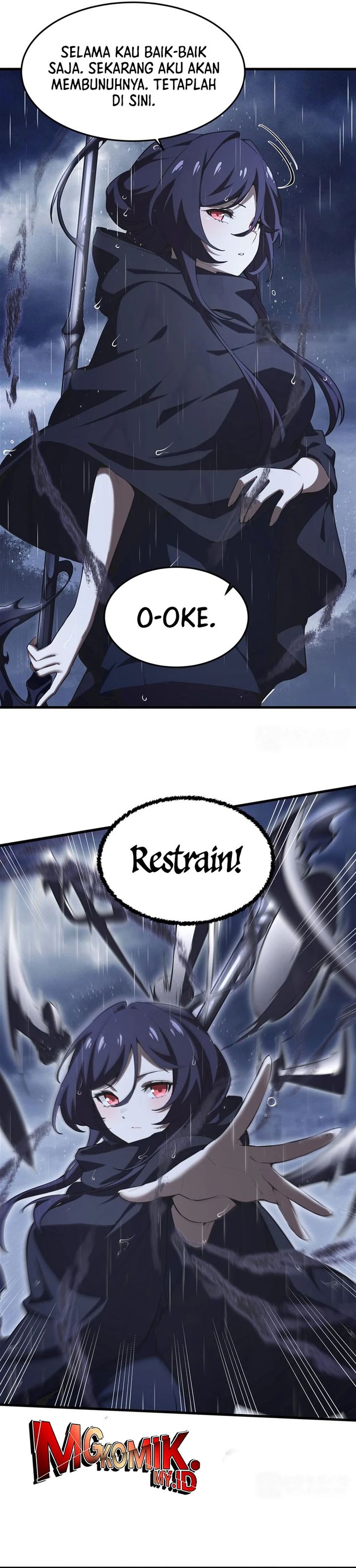 The Yellow-haired Villain in Female Main Character’s Novel wants Happiness Chapter 21 Bahasa Indonesia