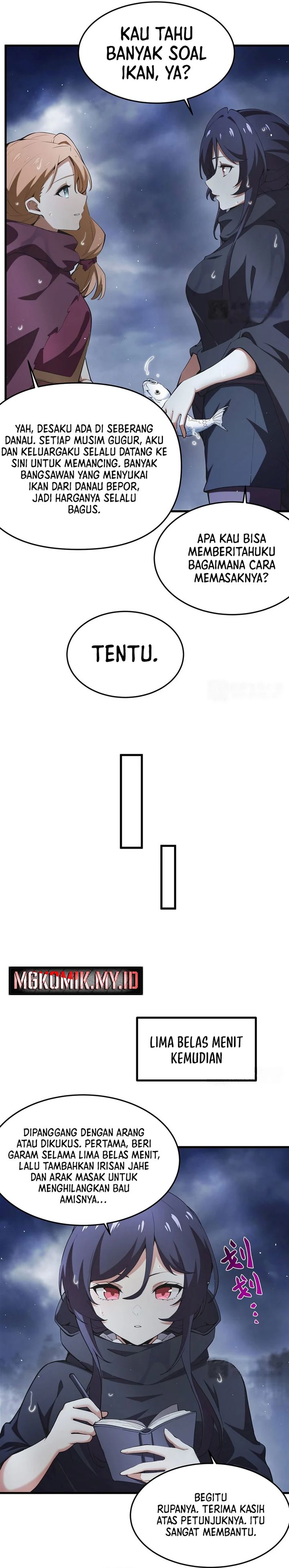 The Yellow-haired Villain in Female Main Character’s Novel wants Happiness Chapter 21 Bahasa Indonesia