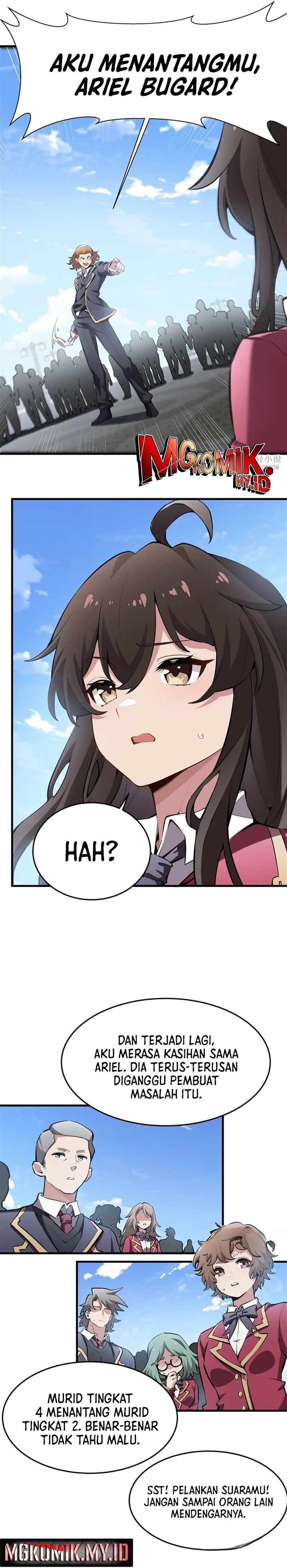 The Yellow-haired Villain in Female Main Character’s Novel wants Happiness Chapter 40 Bahasa Indonesia