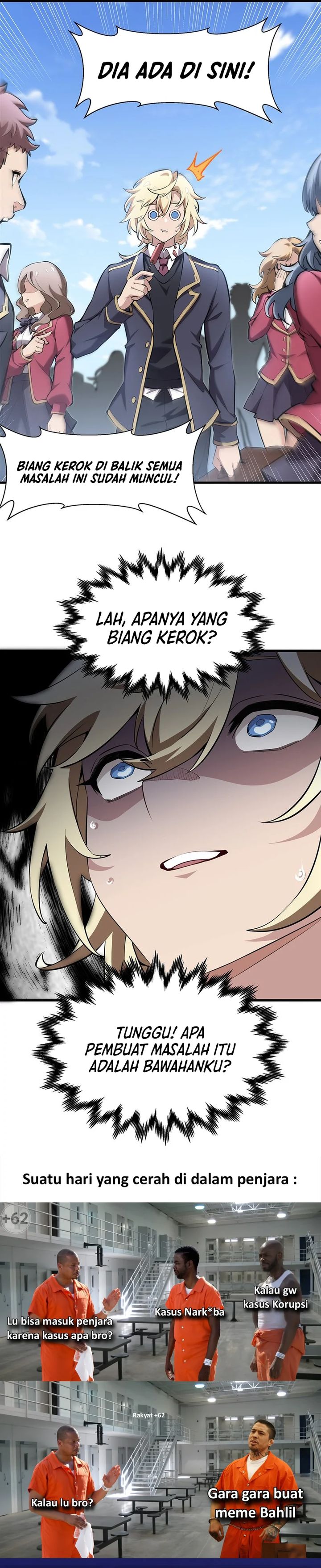 The Yellow-haired Villain in Female Main Character’s Novel wants Happiness Chapter 40 Bahasa Indonesia