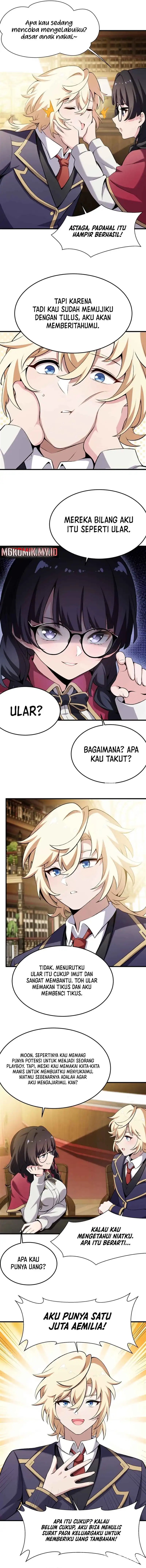 The Yellow-haired Villain in Female Main Character’s Novel wants Happiness Chapter 48 Bahasa Indonesia