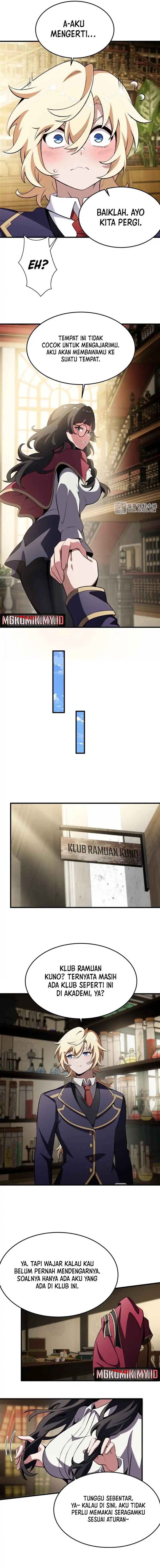 The Yellow-haired Villain in Female Main Character’s Novel wants Happiness Chapter 48 Bahasa Indonesia