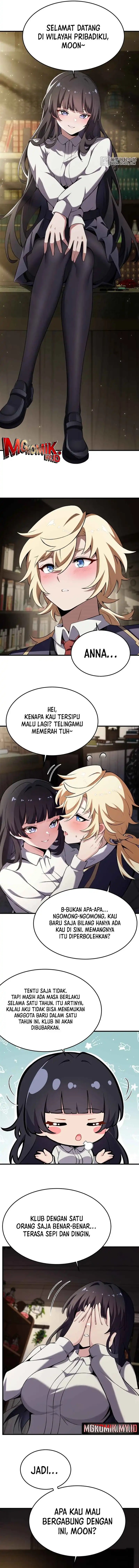 The Yellow-haired Villain in Female Main Character’s Novel wants Happiness Chapter 48 Bahasa Indonesia