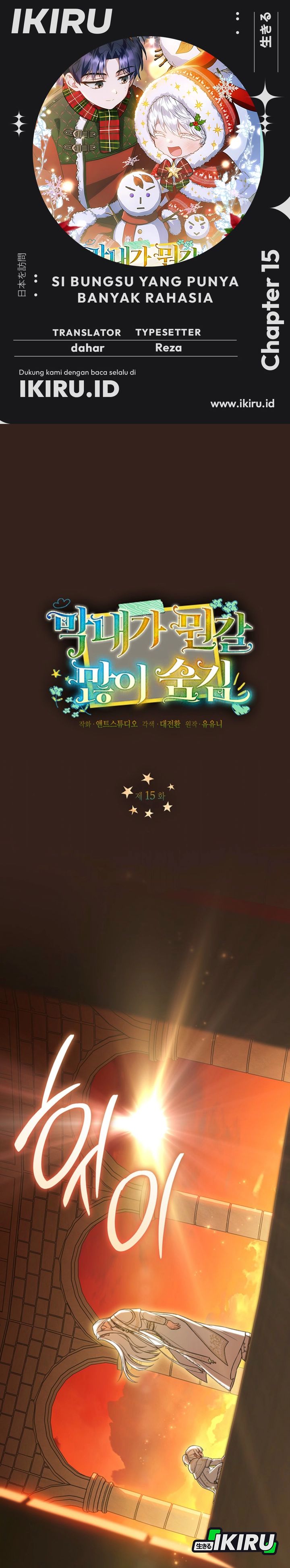 The Youngest Hides Way Too Much Chapter 15 Bahasa Indonesia